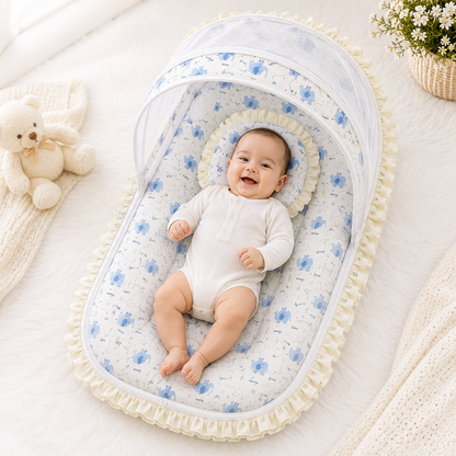 Baby Mosquito Net Bed with Pillow
