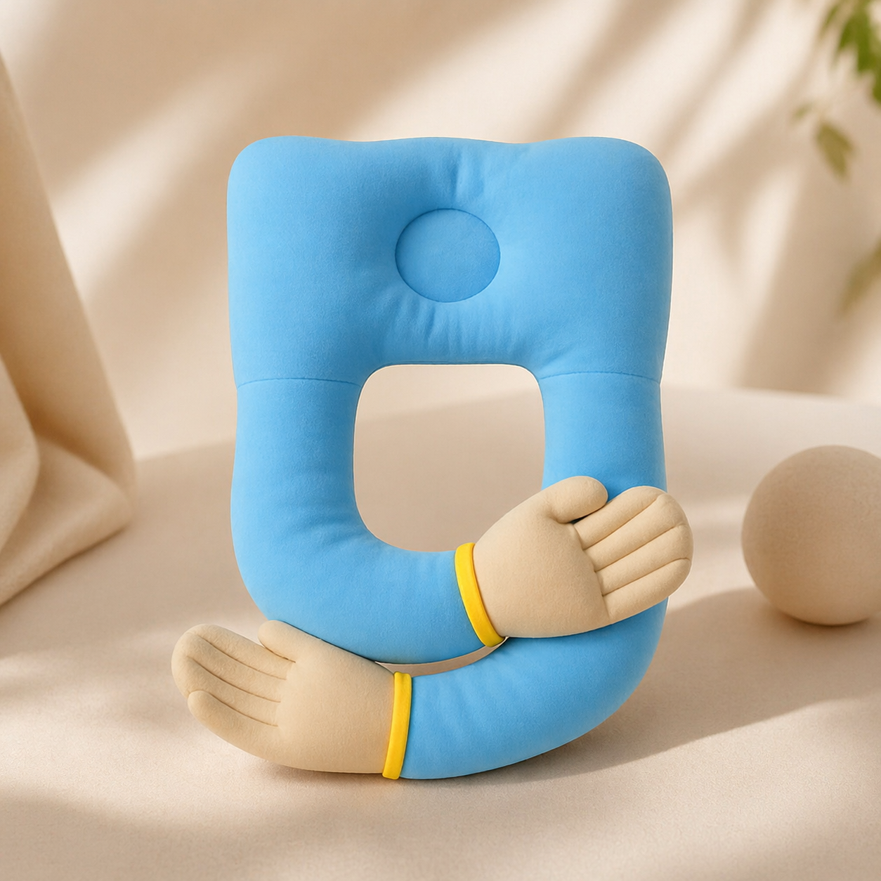 Baby Hugging Pillow for Head Shaping