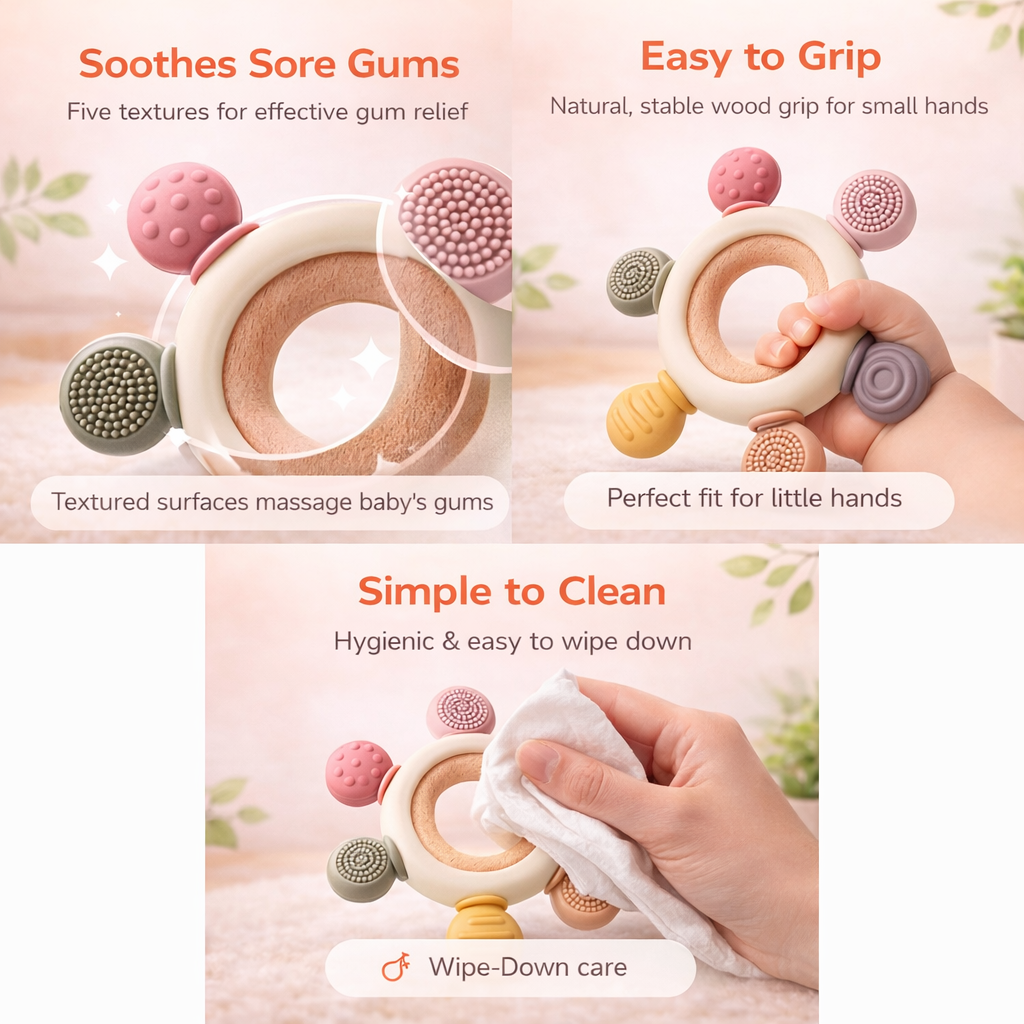 Silicone Baby Teether For Infants