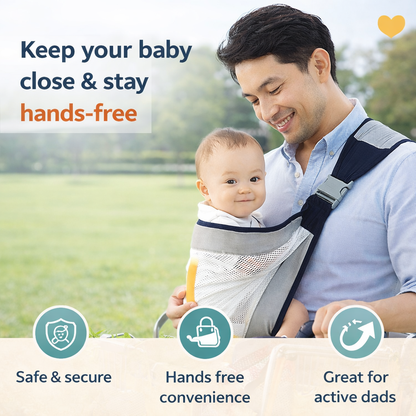 Baby Carrier Sling Wrap – Newborn to Toddler | Soft & Comfortable