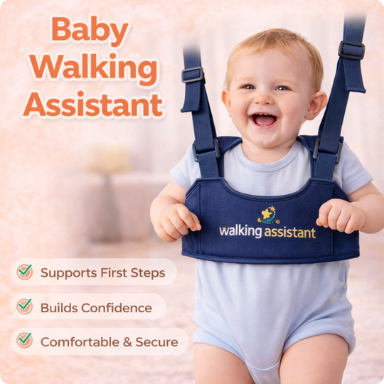 Baby Walking Assistant Belt | Adjustable Toddler Learning Harness (9–24 Months)