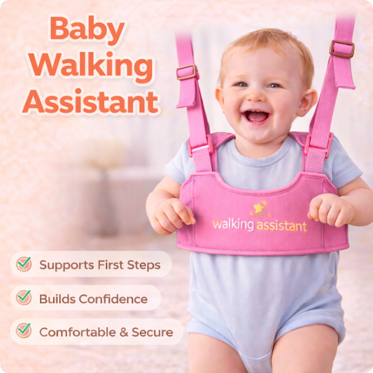 Baby Walking Assistant Belt | Adjustable Toddler Learning Harness (9–24 Months)