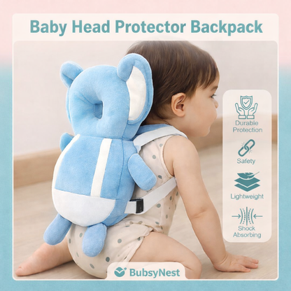 Baby Head Protector Pillow – Adjustable Safety Cushion (6–36 Months)