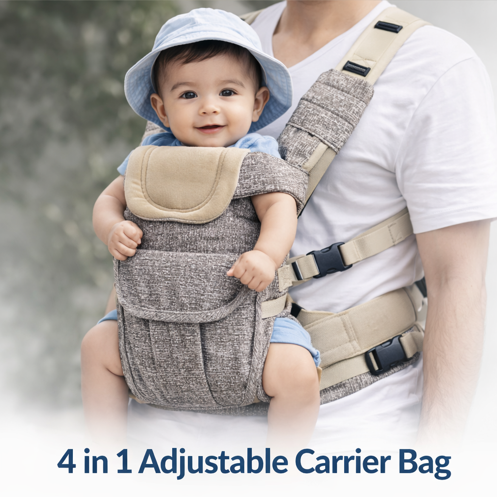 4-in-1 Adjustable Baby Carrier Bag