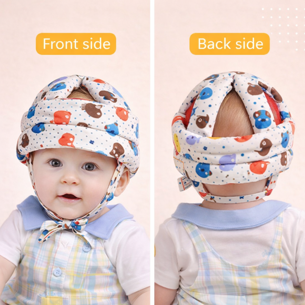 Baby Safety Helmet – Soft Head Protection for Crawling & Walking Babies
