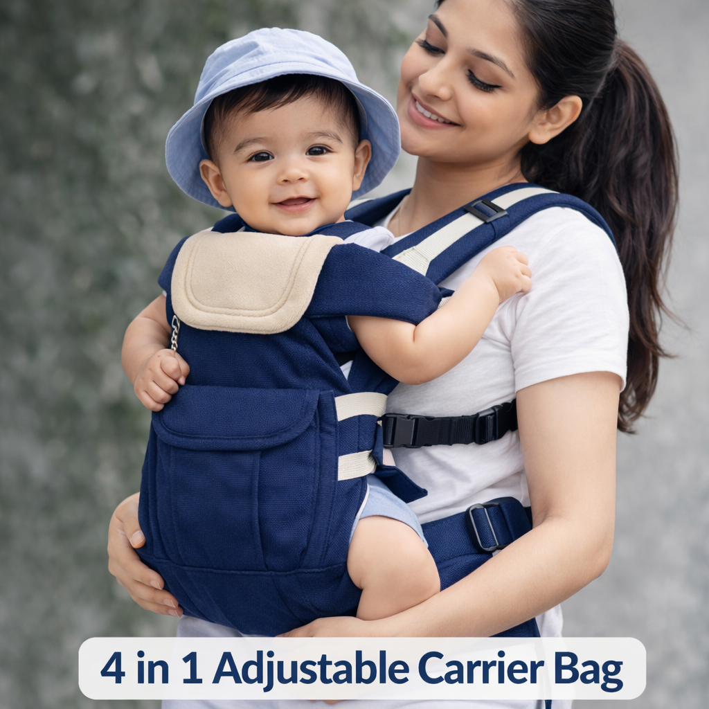 4-in-1 Adjustable Baby Carrier Bag