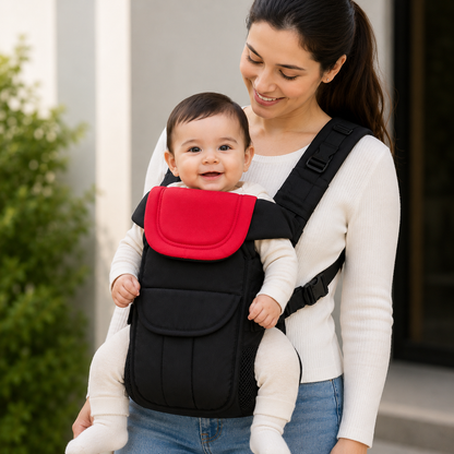 4-in-1 Adjustable Baby Carrier Bag