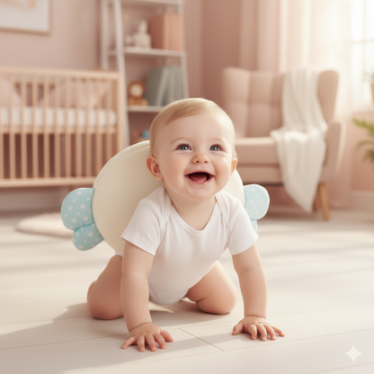 Baby Head Protector Pillow – Adjustable Safety Cushion (6–36 Months)