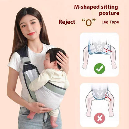 Baby Carrier for Newborn to Toddler – Soft Mesh, Ergonomic