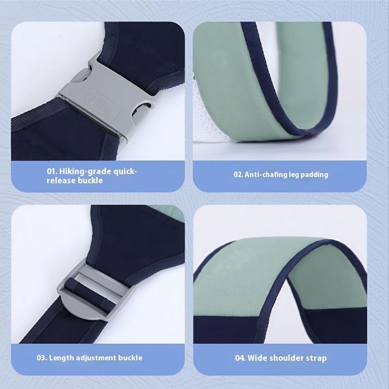 Baby Carrier for Newborn to Toddler – Soft Mesh, Ergonomic