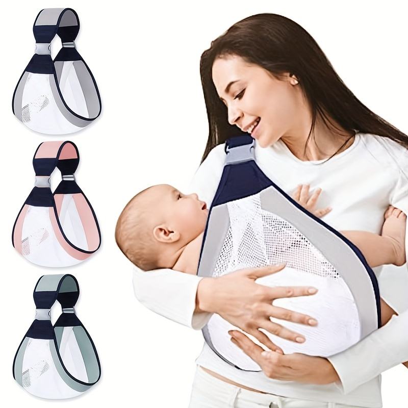 Baby Carrier for Newborn to Toddler – Soft Mesh, Ergonomic